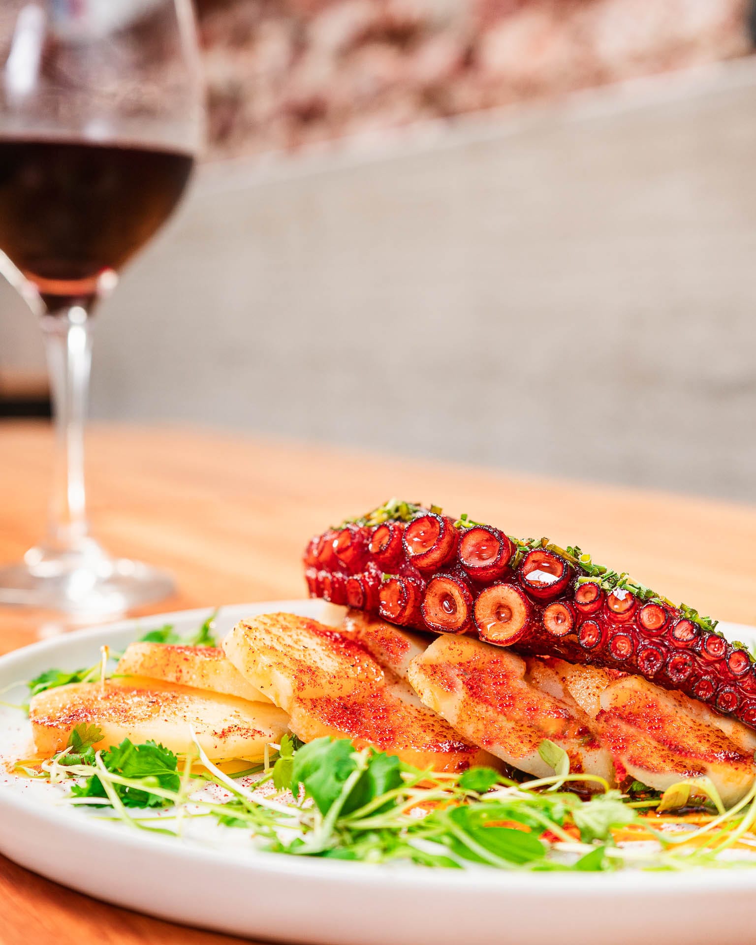 El pulpo — Brote Restaurante